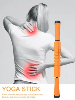 

Yoga Gear Muscle Massage Roller Trigger Point Massage Stick Self Myofascial Release Roller For Leg/Back/feet Relax Yoga Tool 4