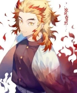 Костюм для косплея «Demon Slayer Kimetsu no Yaiba Rengoku Kyoujurou», кимоно, униформа костюмы для Хэллоуина для мальчиков, одежда в стиле аниме, комплекты одежды