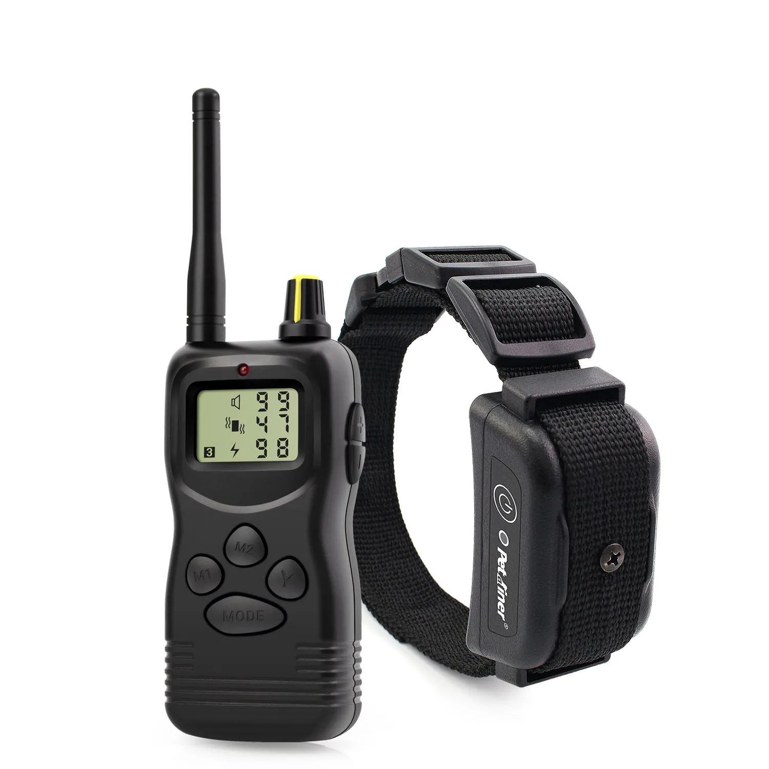 Petrainer-900B-1-Rechargeable-and-Waterproof-Remote-1000m-Electric-Dog-Trining-Collars-Vibrate-Electric-Shock-Collar.jpg Petrainer 900B-1 Újratölthető És Vízálló Távirányító 1000 M Elektromos Kutya Trining Gallér Rezeg És Elektromos Ütésgörgő Kutyák Számára - Image 1