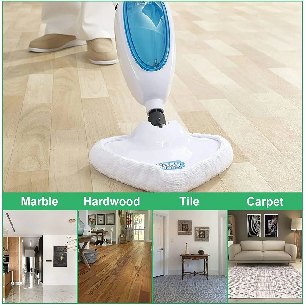 Mop Replacement Pads 2/4/6PCS Steam Mop Triangle Washable Cloth Pad Floor Cleaning Supplies scrub pads microfiber mop pad floor cleaning sheet