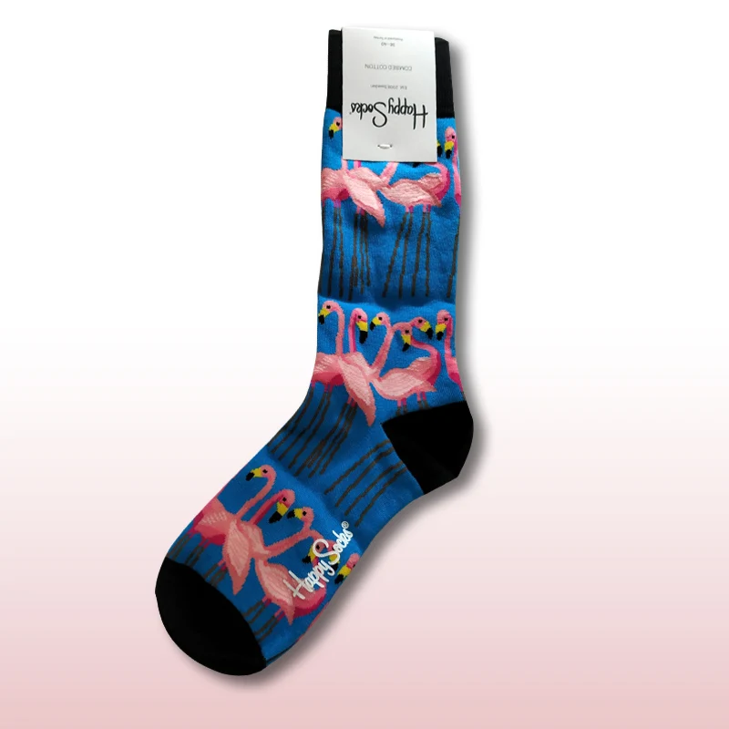 

2019 Autumn Newly Winter Socks Women Fashion Hip Hop Colors Colorful Cotton Animal Floral Submarine Happy Socks