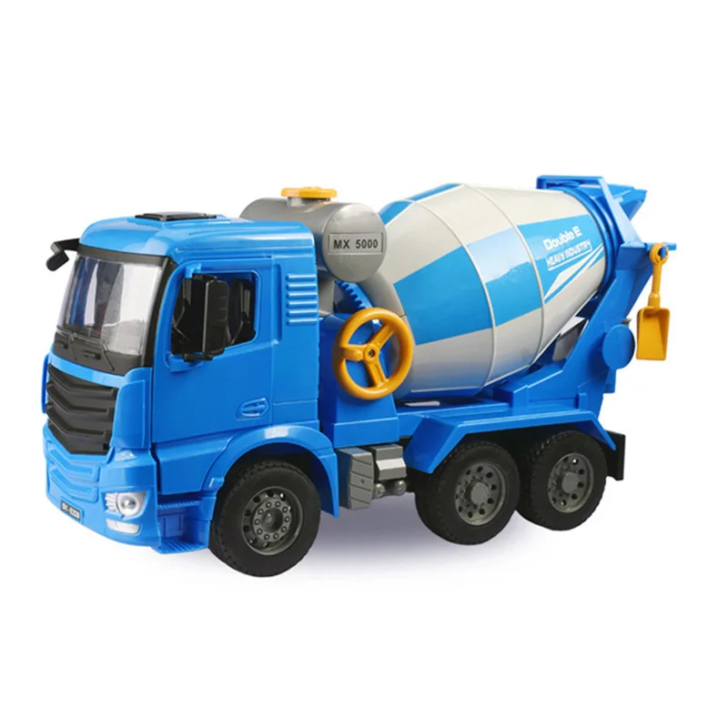 Новинка 1:20 весы Volvo цементный миксер грузовик инженерный автомобиль со звуком светильник образовательная коллекция подарок детям - Цвет: Mixer Truck