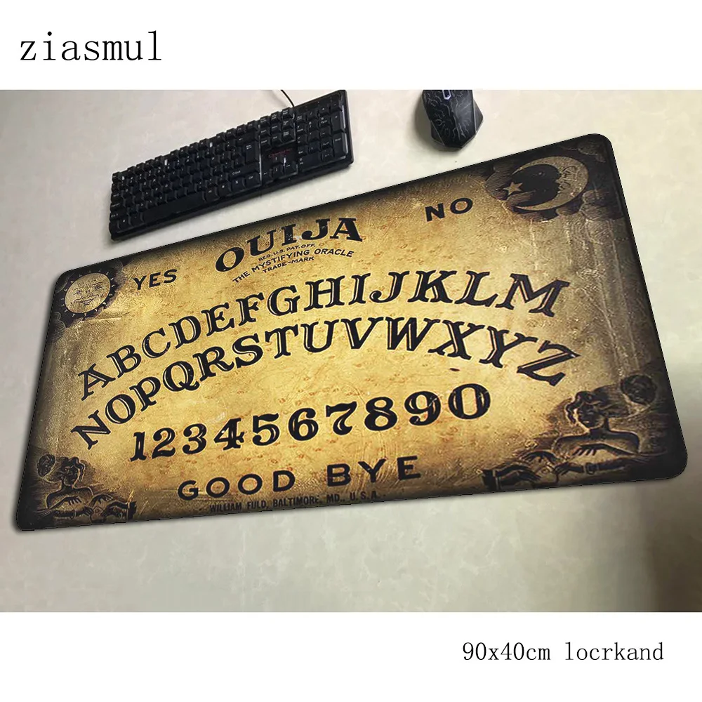 Ouija коврик для мыши 90x40 см коврики рождественские подарки игровой милые
