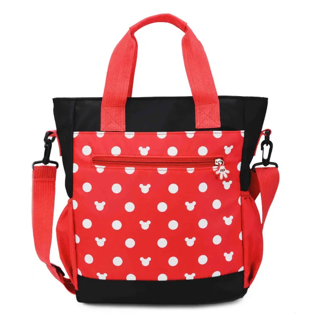 Disney Микки Маус родитель-ребенок мультфильм нейлон большой емкости леди сумка через плечо Новая Большая женская сумка - Цвет: 2