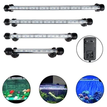 Binval EU 18/28/38/48 см 5050 Светодиодное освещение аквариума садок для рыбы погружной светильник IP68 Водонепроницаемый подводные светодиодные огни