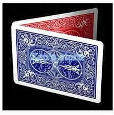 1 двухслойные красные и синие игральные карты для велосипеда с двойной спинкой