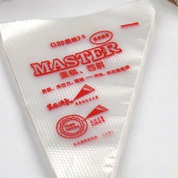 

100pcs Disposable Pastry Bag Icing Piping Cake Pastry Cupcake Decorating fit All Size nozzles Pastry Bags Bakeware