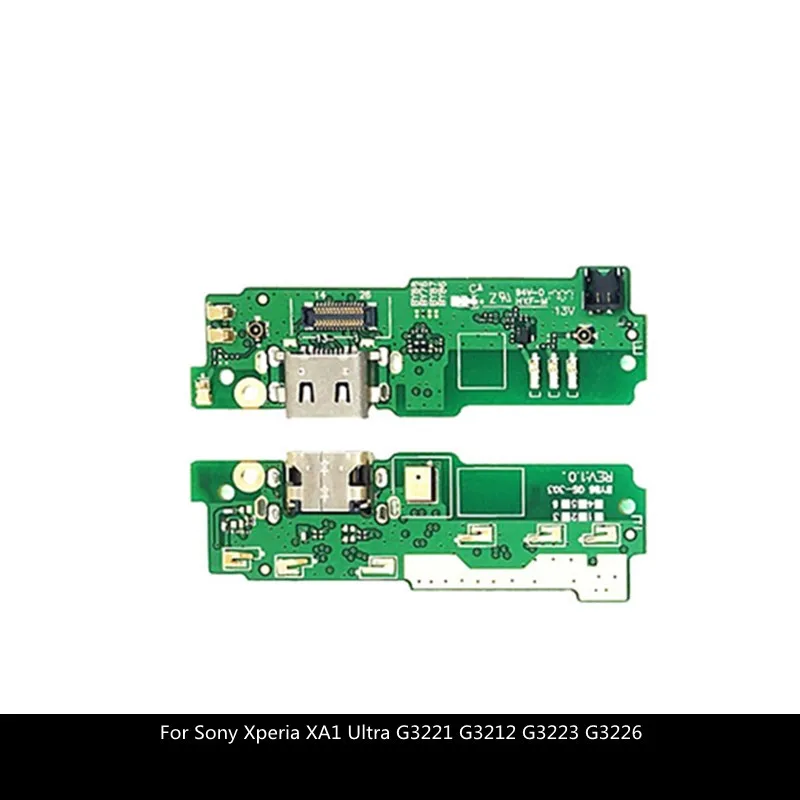 USB зарядка микрофон порт платы для Sony Xperia XA1 Ultra G3221 G3212 G3223 G3226 док разъем зарядное