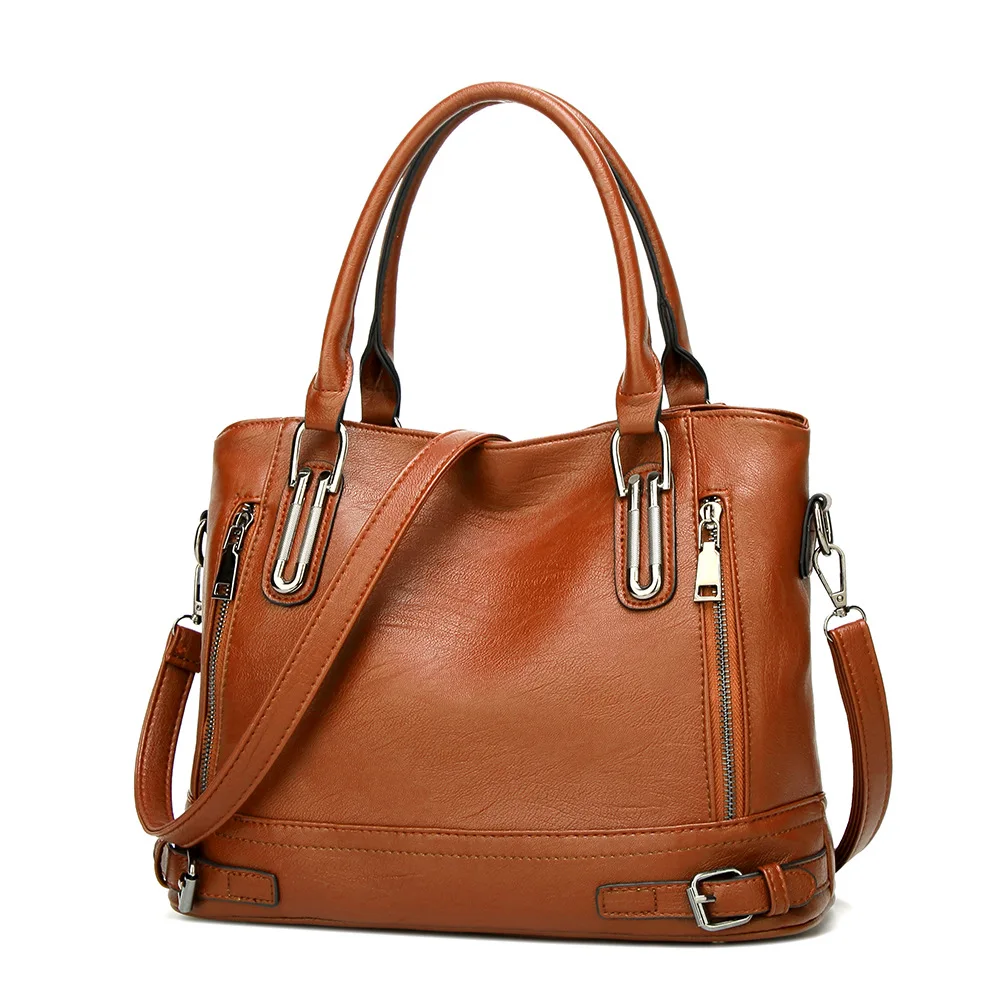 Коричневый Bolsos Mujer De Marca Famosa женская сумка, женская сумка, сумка на плечо, женская сумка - Цвет: Коричневый