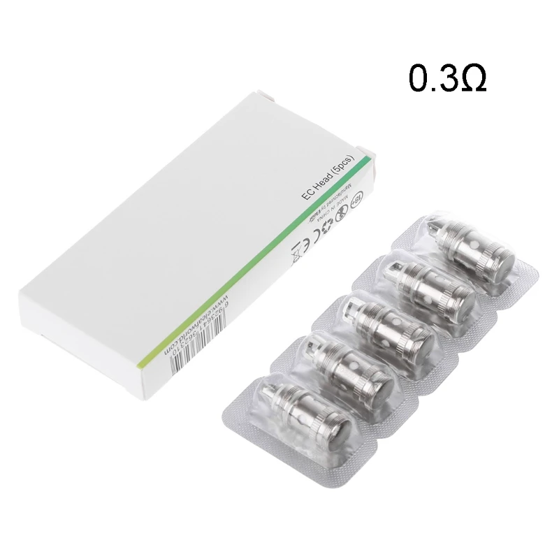 5 шт./корт. Сменная Головка Катушки 0 18/0 3/0 для iStick Pico 75 Вт iJust2 Melo 3 розничная продажа
