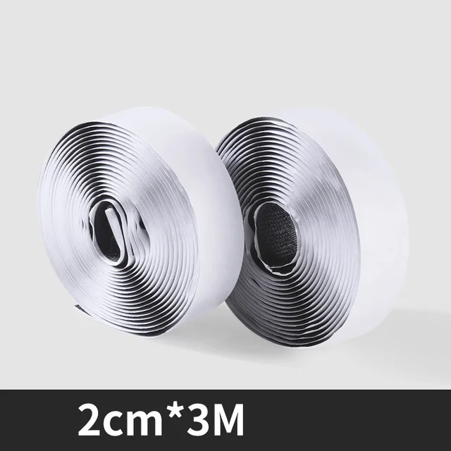 Double sided Velcro Velcro strong screen adhesive tape fastener mother paste self adhesive Curtain tape 2cmX3m