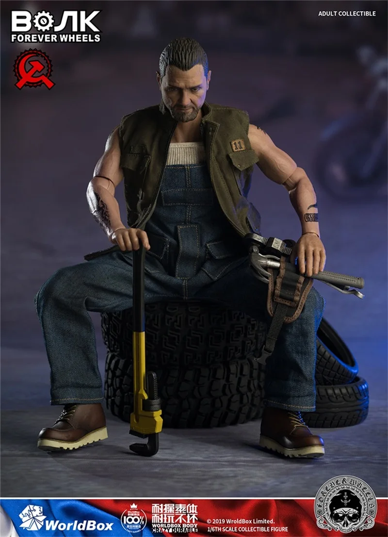 

In Stock 1/6 Scale Motor Mechanic/Machine Repair Man AT031 For Fans Collection
