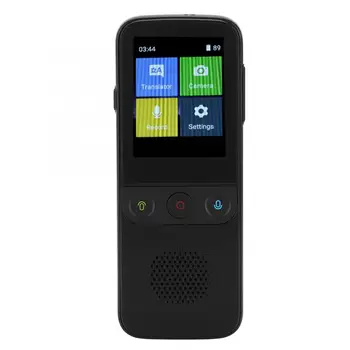 

T10 PRO ABS Black Smart Voice Translator 1500mAh Battery Capacity WIFI Artificial Intelligence Language Translation New