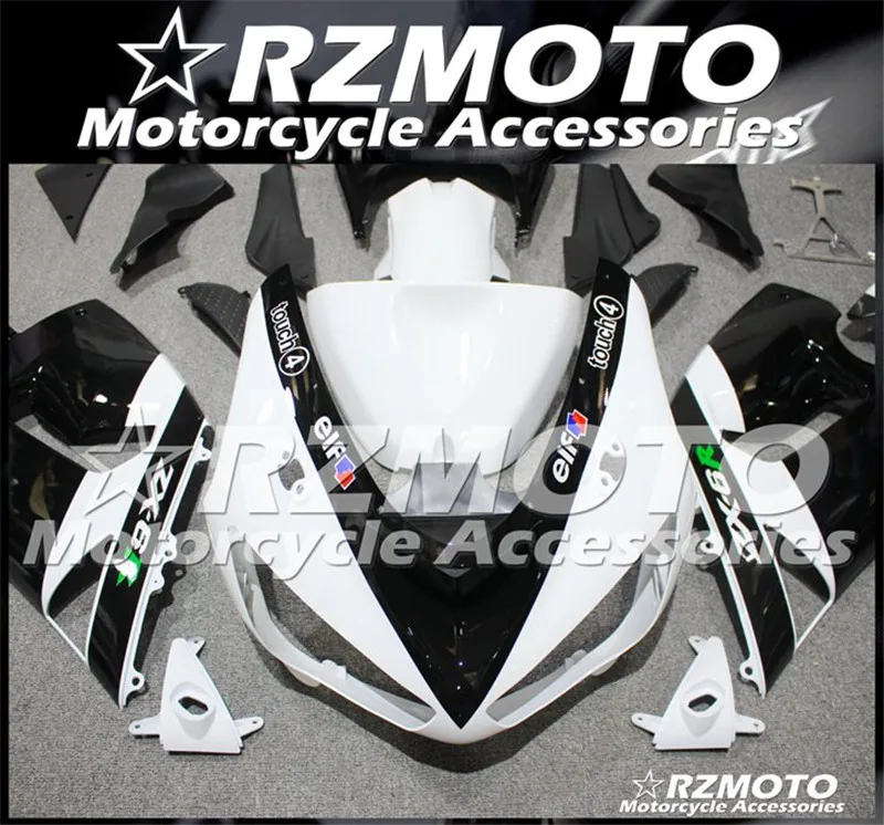 Мотоциклетный обтекатель abs Подходит для Kawasaki ZX6R 636 ZX-6R 2005 2006 корпусные детали пресс-форм Магазин № 0329