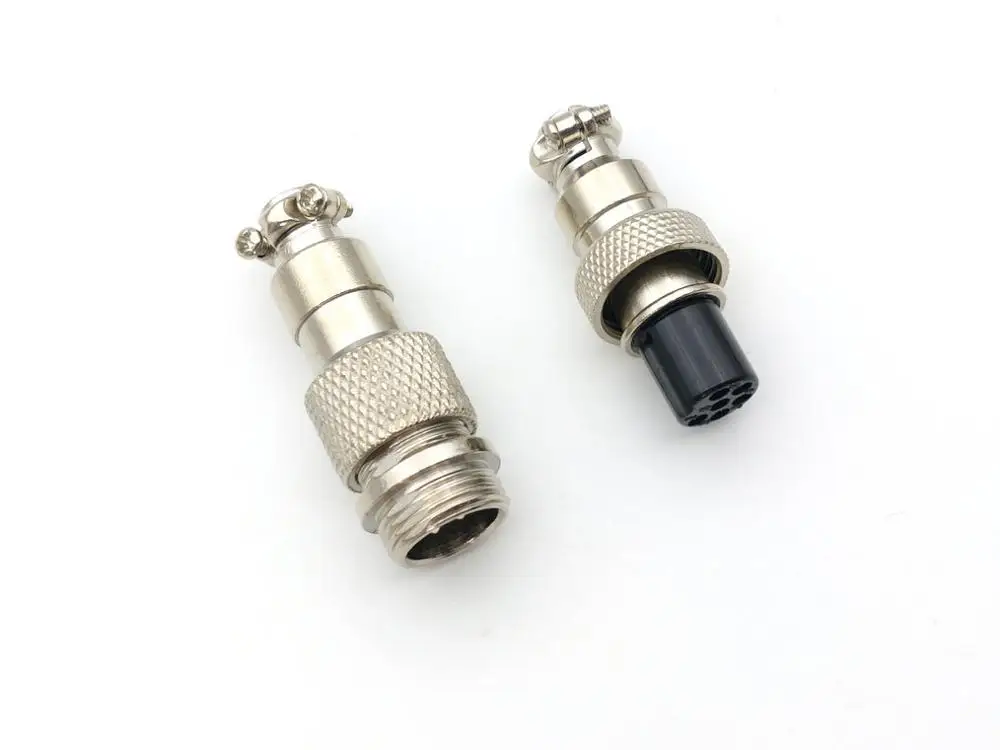 10 компл.(мужской+ Женский) 6pin авиационный штекер GX12 12 мм панель питания адаптер шасси