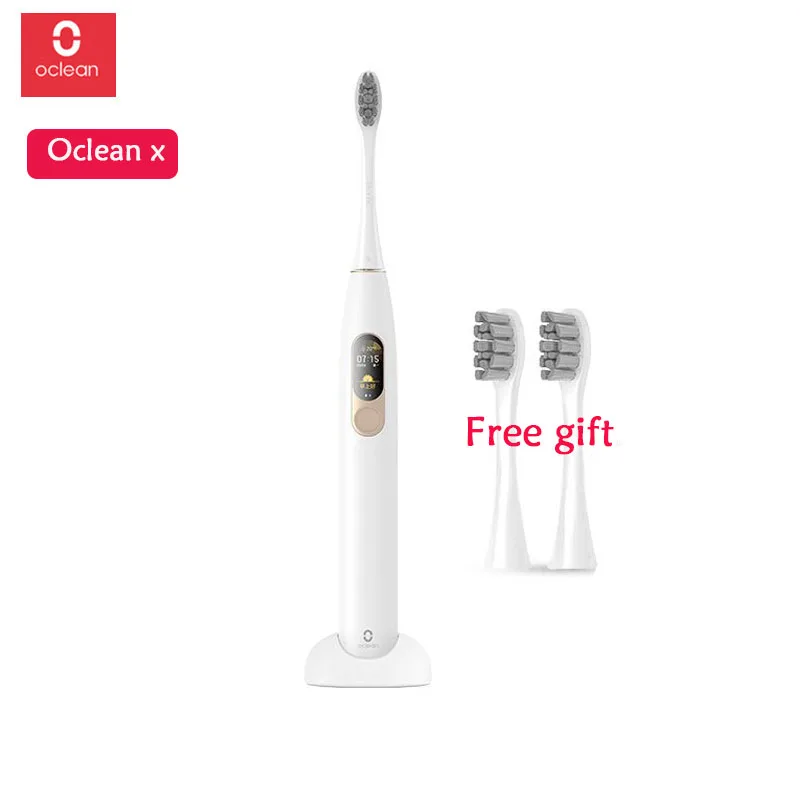 Oclean X Sonic Electric Toothbrush Fast Charge 30 days Color LCD Touch Screen IPX7 Tooth Brush Global Version