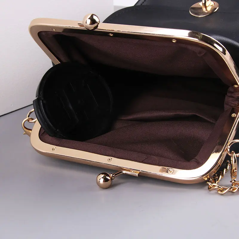 women's handbags pu leather kiss lock shell bags (12)