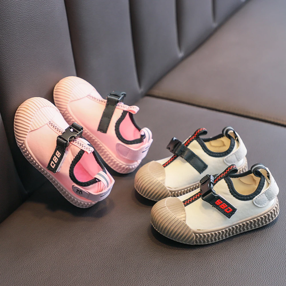 

2020 Kids Sport Sneakers Shoes Casual Toddler Boys Girls Solid Breathable Slip-on Shoes Kids Baby Outdoor Running Shoes