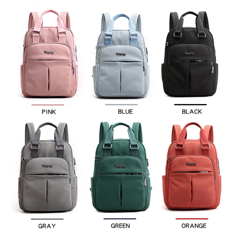 New Designer Backpacks Women Large Capacity Travel Bags Fashion Student School Backpacks Ladies Multi-pockets Backpacks