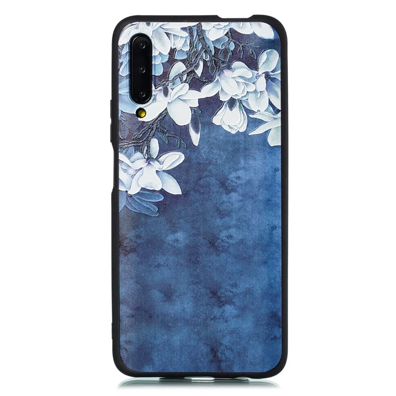 Синий SUEF ленивый кот Чехол для huawei honor 8X9X20 20 Pro силиконовый чехол для телефона - Цвет: Синий