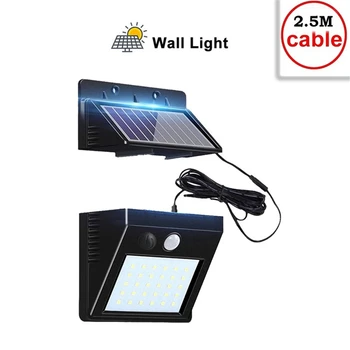 

30 LED Solar Light Outdoor PIR Motion Sensor Wall Lamp Solar Garden Lights Waterproof SpotlightStreet Yard Path Light indoor hom