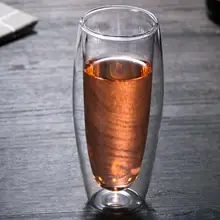 Двухслойная термоустойчивая чашка для чая, кофе, шампанское вино