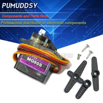

1PCS MG90S Metal gear Digital 9g Servo For Rc Helicopter plane boat car MG90