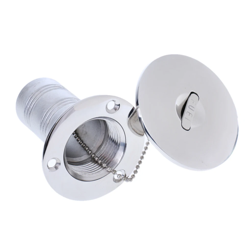 Durable Stainless Steel Marine Boat Deck Tank Filler Suits 50mm 2