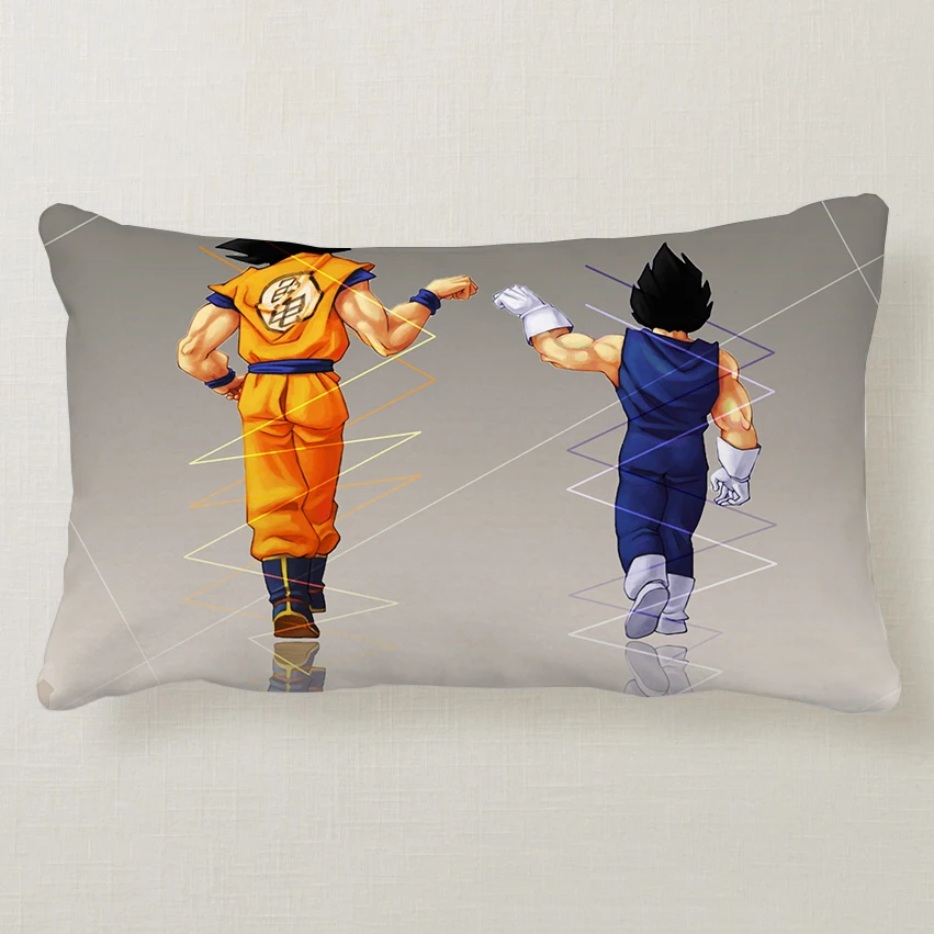 12x18in прямоугольный чехол для подушки DBZ Goku Taie D'oreiller Super Saiyan Dragon Ball Z декоративная подушка домашний декор чехол для подушки - Цвет: 6