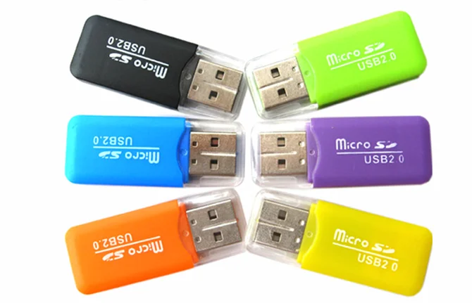 

Low cost disposable card reader tfcard / microSD card / memory card high speed 2.0 card reader is free of defects in full test