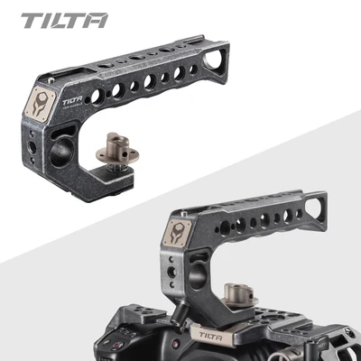 Tilta BMPCC 4k 6K клетка для DSLR камеры с Sunho SSD держателем питания постоянного тока Кабель F970 Батарейная пластина HDMI адаптер VS Smallring - Цвет: only handle