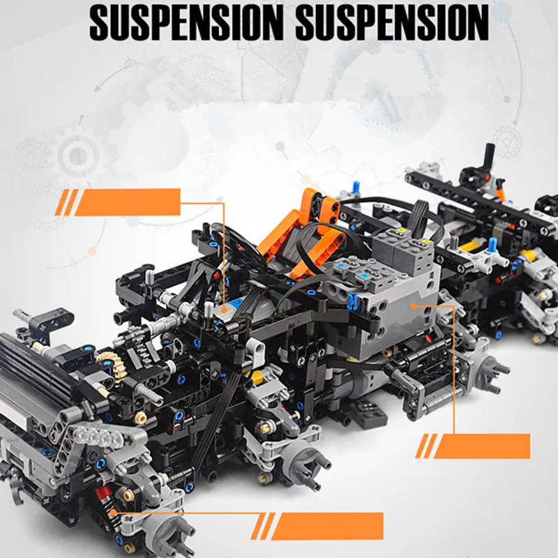 Avtoros Shaman 8x8 Siberia супер автомобиль внедорожный автомобиль подходит Technic модель MOC строительные наборы блоки кирпичи детский подарок