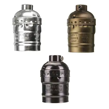 

Light Holder Bulb Retro Home &Amp; Living Lighting Lamp Holders Socket Holders Lamp Interior Design Switch Pendant Edison E27