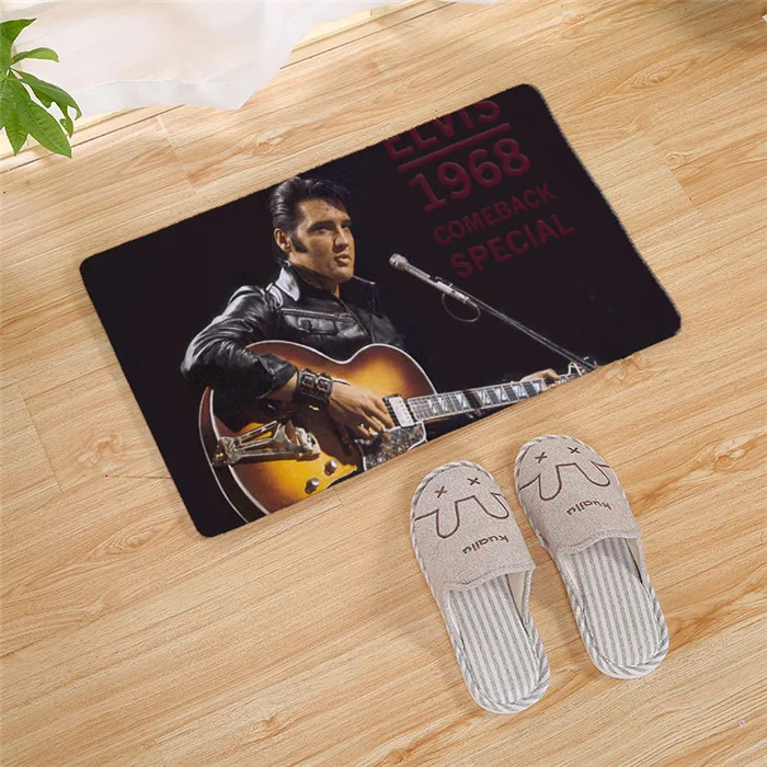 6 Elvis Door Mat Kitchen Carpet Living Room Hallway Bathroom Entrance Non-slip Floor Mat Home Decor 80CM - Цвет: 6