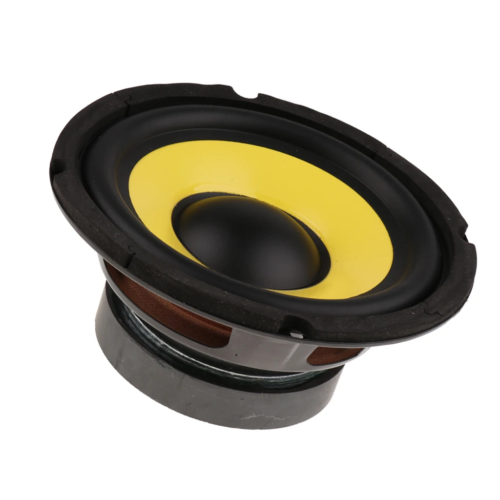 6.5 Inch Mid Bass Car Subwoofer - 4 Ohm Impedance, 60 Watt Max Power and 25-20KHz Frequency Response