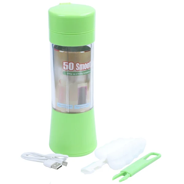 Tanie 400ML przenośny blender do soku sokowirówka z pojemnikiem gospodarstwa domowego wielofunkcyjny mikser owoców sześć ostrzy maszyna do mieszania koktajle żywność dla niemowląt