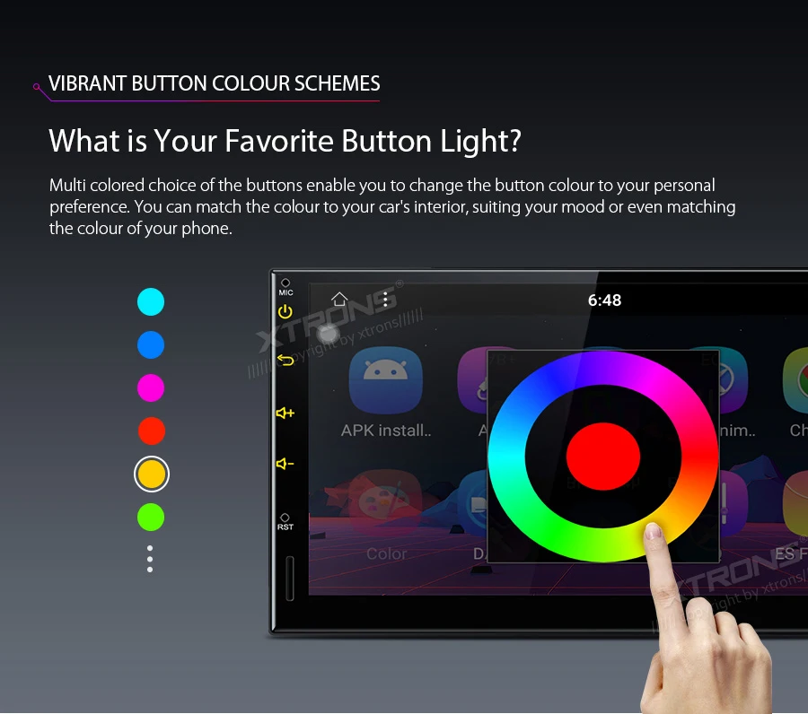 Clearance XTRONS 7" IPS Universal 2 Din Android 8.1 Octa-Core 2G RAM 32GB ROM  Car Stereo 2.5D Curved Screen GPS OBD DAB WIFI No DVD 15