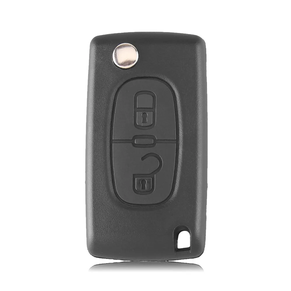 KEYYOU 2 кнопки дистанционного ключа автомобиля 433 МГц PCF7941 ID46 чип для peugeot 207 307 308 407 807 Fob HU83 лезвие CE0523 дистанционный Автомобильный ключ