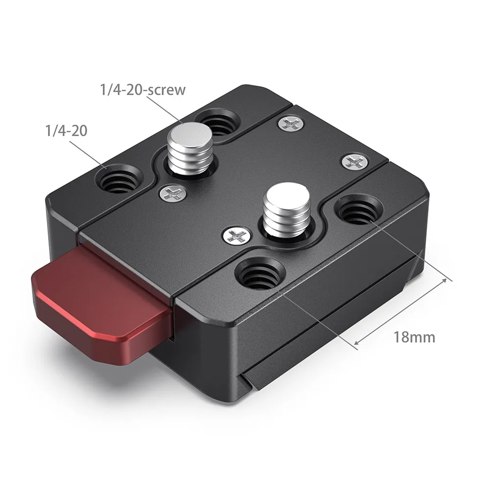SmallRig Mini Lightweight  V-Lock portable Assembly Kit Featuring Two 1/4-20 mounting holes - 2801