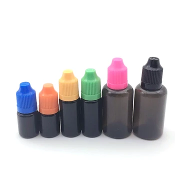 

5pcs Black 10ml 30ml LDPE Dropper Bottles E Liquid Eye Liquid Dropper Sample Eyes Drop Refillable Bottle Free Shipping