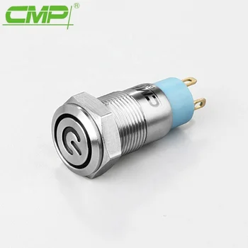 

CMP 12mm Automotive Latching LED Push Button Switch