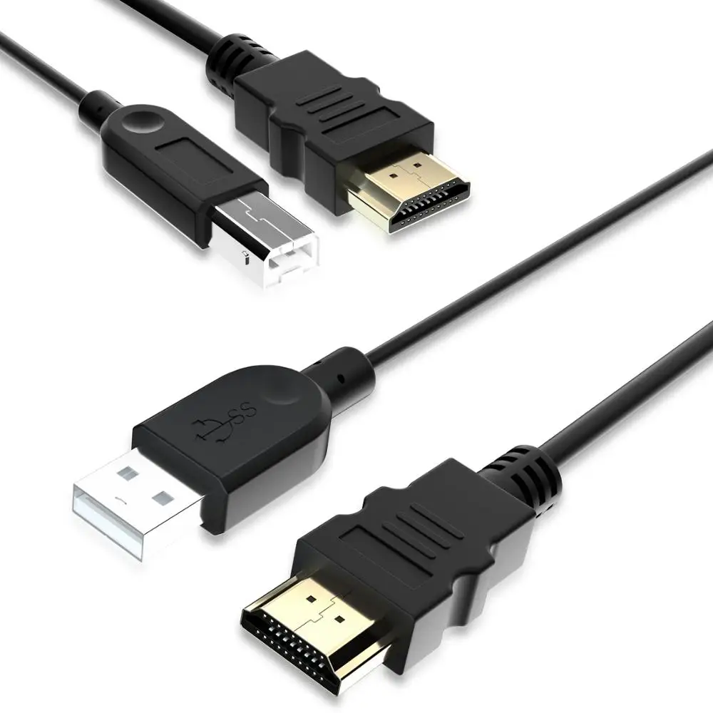 Tesla Smart 4 шт. Новинка Высокое качество 1,5 м HDMI USB KVM специальный кабель Поддержка KVM переключатель HDMI USB2.0 KVM переключатель выделенный