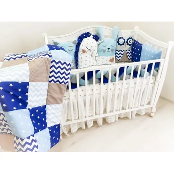 

Комплект в кроватку "Зверята" Комплекты в кроватку