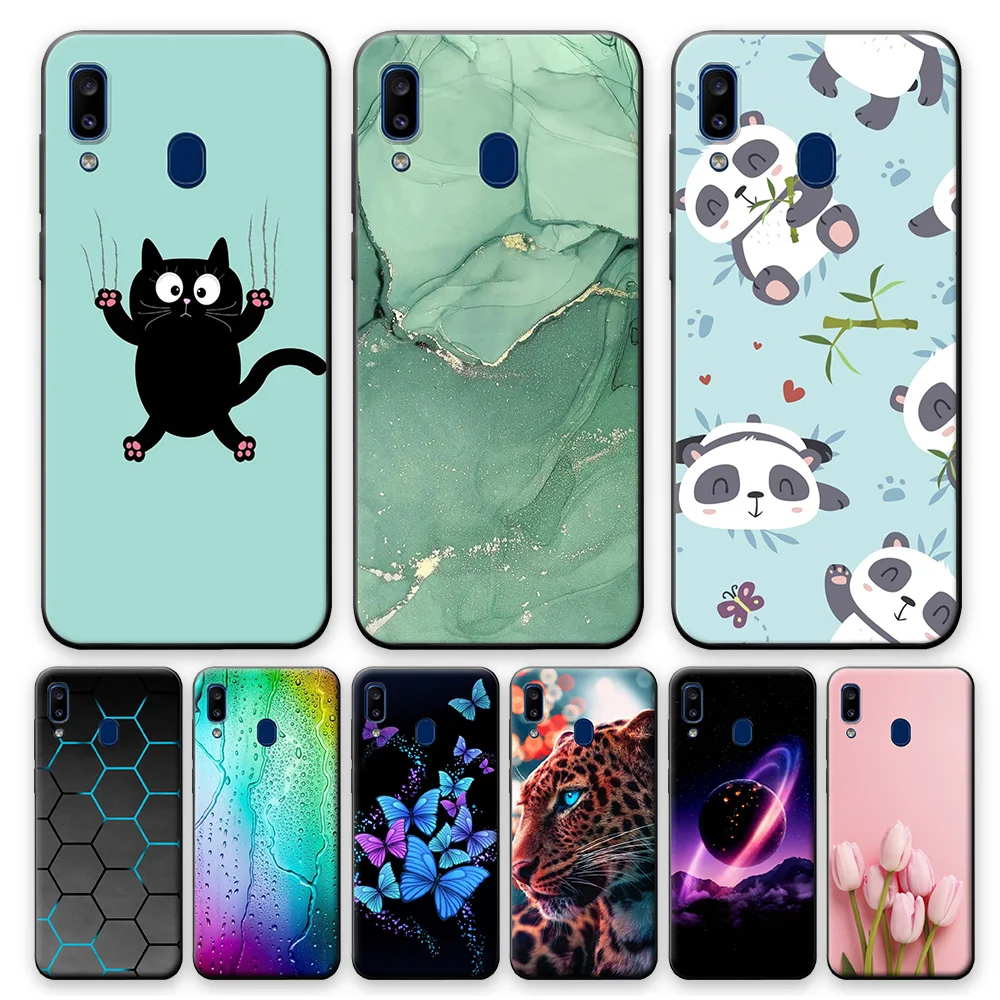 Per Samsung A30 Custodia Tpu Cool Cover Per Samsung Galaxy A30 A30 Custodia Morbida In Silicone Per Samsung A30 A 30 6.4 "Paraurti Moda