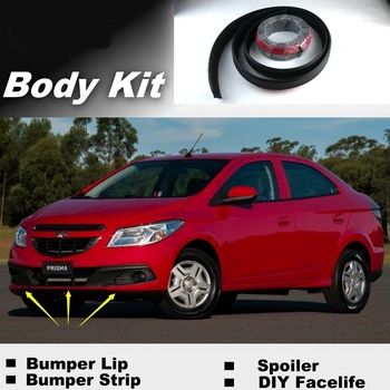 

NOVOVISU Bumper Lips For Chevrolet Prisma / Shop Spoiler For Car Tuning / Recommend Body Kit + Strip