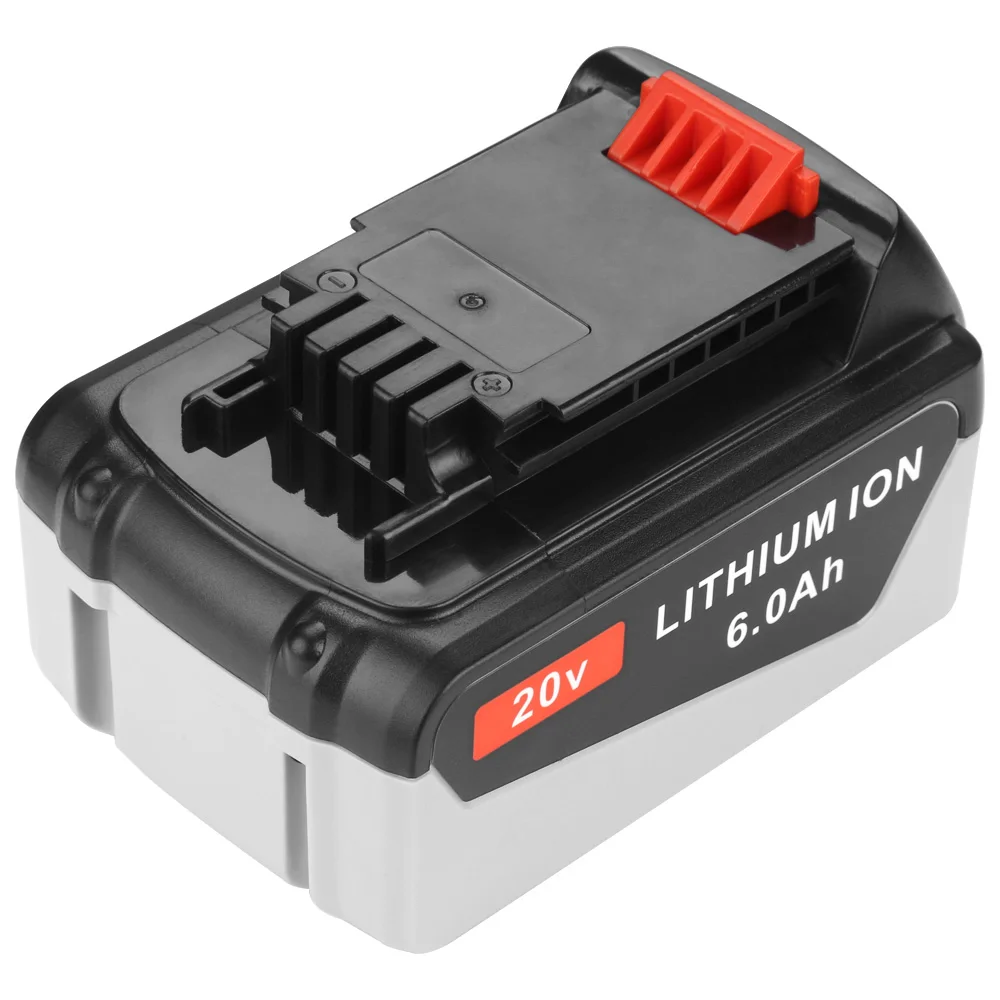 20V 4000mAh Lithium Replacement Rechargeable Battery for Black Decker Li Ion  Power Tools LB2X4020 LB20 LBX20 LBXR20 ASL186K - AliExpress