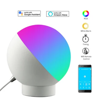 

Smart Table Lamp Alexa Remote Control Wifi Voice Control Eye Protection LED Table Desk Lamp Works With Amazon Google Assistant
