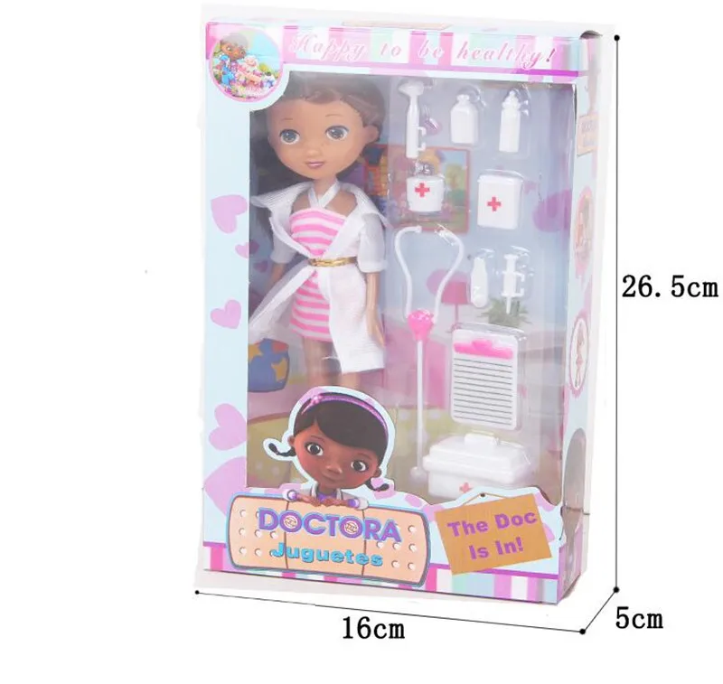 Doc McStuffins кукла маленькая больница доктор инструменты фигурка игрушка с розничной коробкой подарок для детей