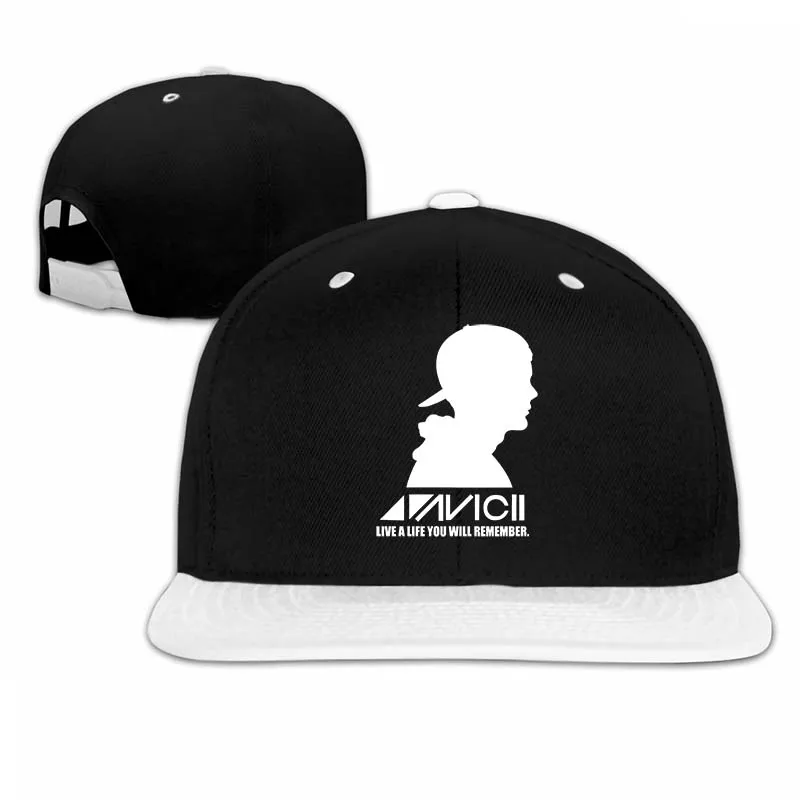Avicii(3) Baseball cap men women Trucker Hats fashion adjustable cap - Цвет: 5-White
