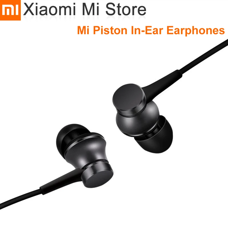 Оригинальные наушники-вкладыши Xiaomi Piston Fresh Edition с микрофоном воспроизведение